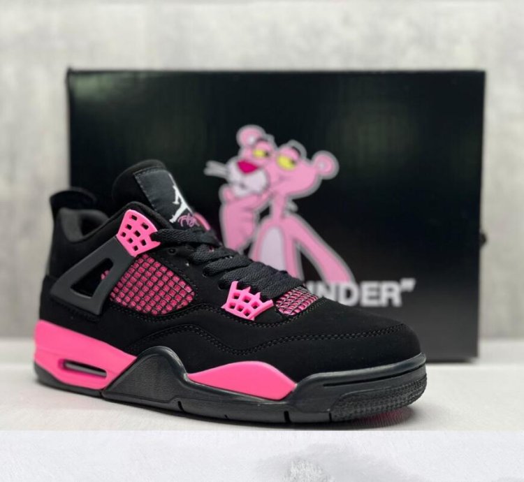 Nike Air Jordan 4 Pink Neon Thunder In 2025