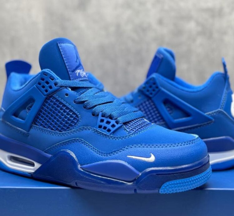 Nigel Sylvester X Jordan 4 Bike Air Blue