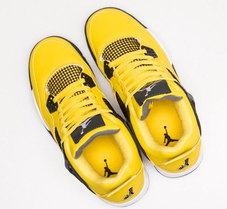 Nike Air Jordan 4 Retro Lightning Ct8527-700 Yellow Thunder