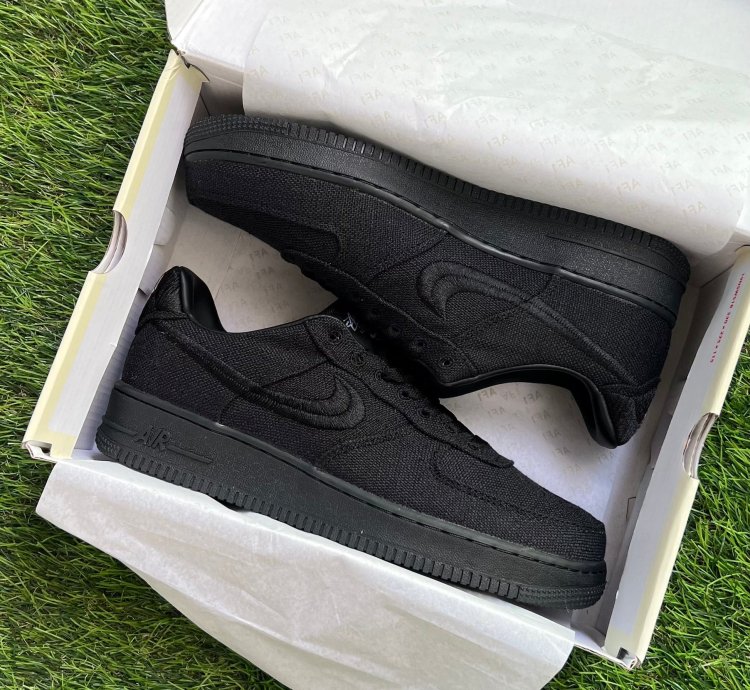 Nike X Stüssy Air Force 1 Low Black