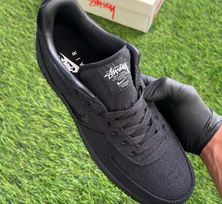 Nike X Stüssy Air Force 1 Low Black