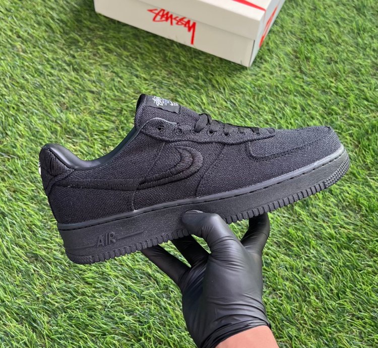 Nike X Stüssy Air Force 1 Low Black