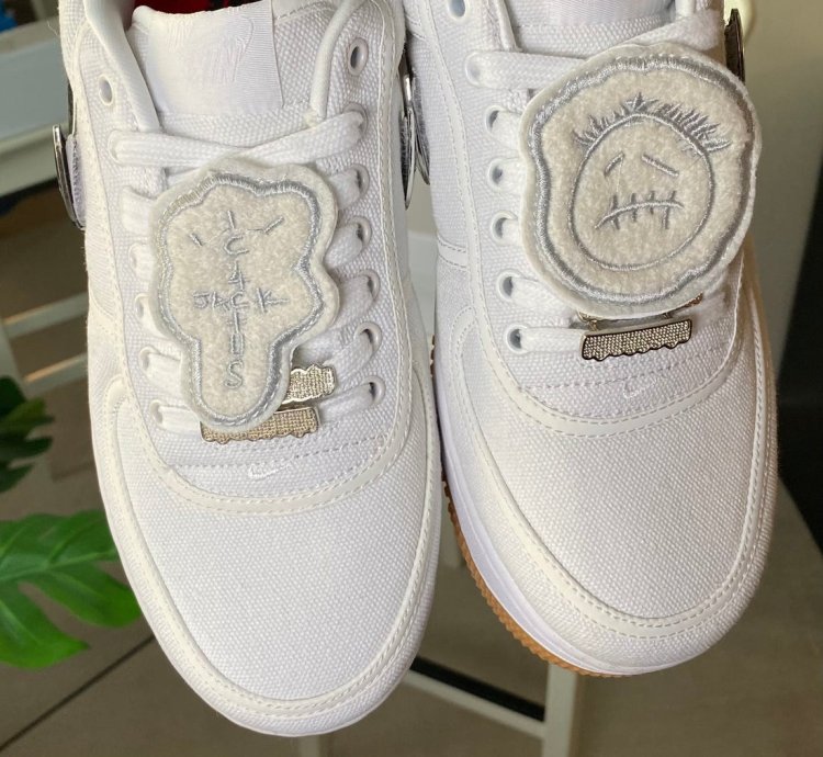 Travis Scott X Air Force 1 Low White