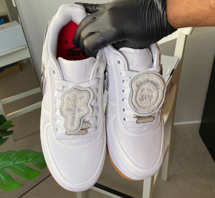 Travis Scott X Air Force 1 Low White