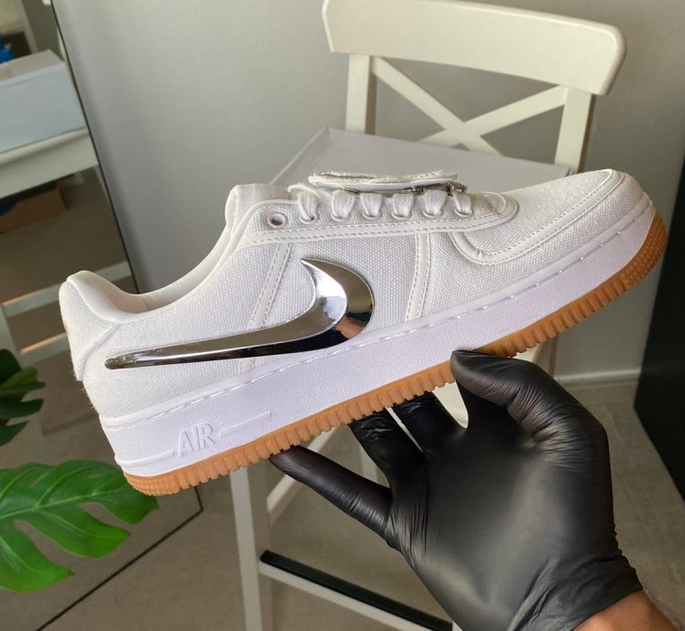Travis Scott X Air Force 1 Low White