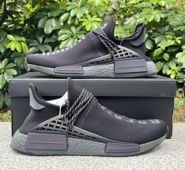 Pharrell Williams X Adidas Originals Nmd Human Race Triple Black