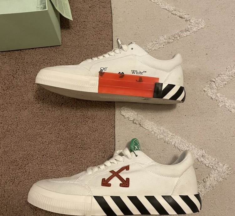 Off-white Vulc Low White Red Arrow