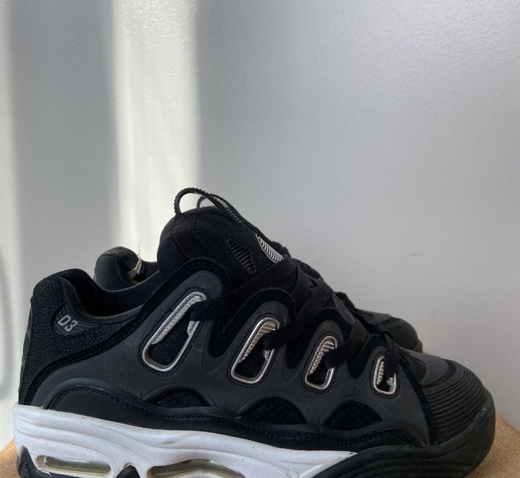 Osiris D3 2001 black White Reflective