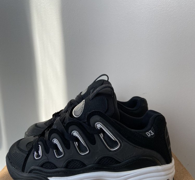 Osiris D3 2001 black White Reflective