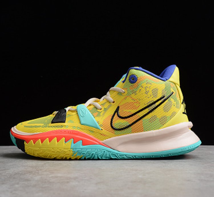 Nike Kyrie 7 1 World 1 People Yellow Strike