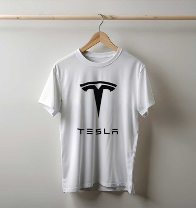 Tesla Logo Mens Shirt Size Usa