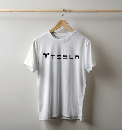 Tesla Logo Mens Shirt Size Usa