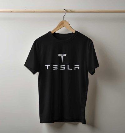 Tesla Logo Mens Shirt Size Usa