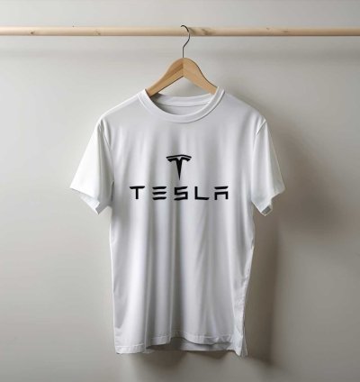 Tesla Logo Mens Shirt Size Usa