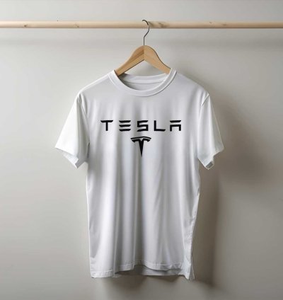 Tesla Logo Mens Shirt Size Usa