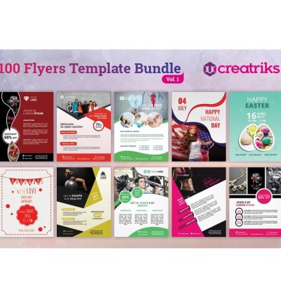 100 Promotional Flyer Templates Eye Catching Editable Designs For Every Business