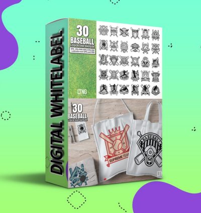 30 Baseball Logo Badge Templates Vintage Modern Sports Emblems