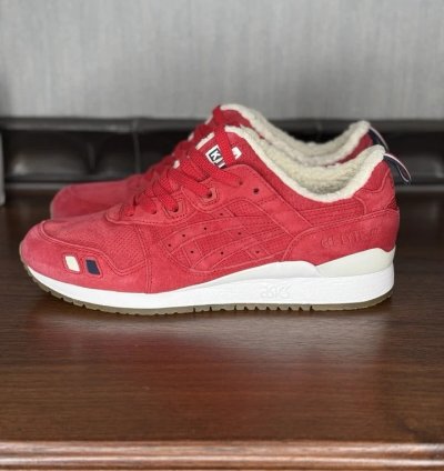 Asics Gel-lyte Iii Kith X Moncler Red