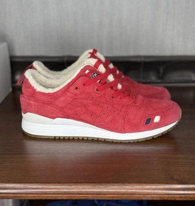 Asics Gel-lyte Iii Kith X Moncler Red