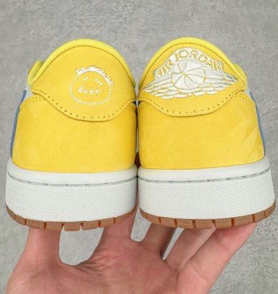 Travis Scott X Air Jordan 1 Low Canary