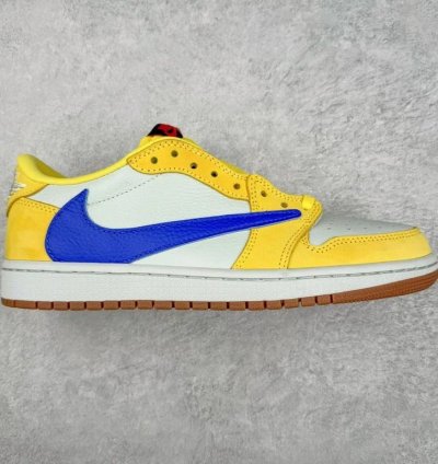 Travis Scott X Air Jordan 1 Low Canary