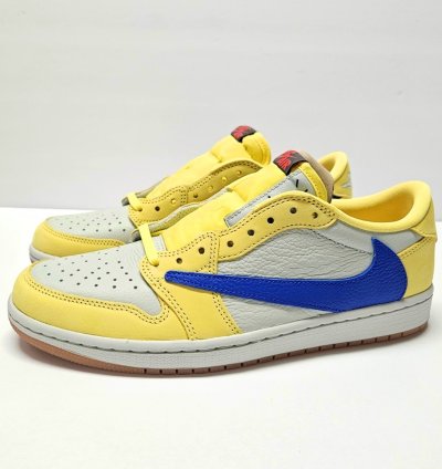 Travis Scott X Air Jordan 1 Low Canary