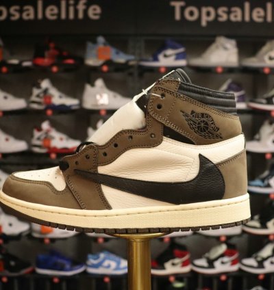 Travis Scott X Air Jordan 1 Retro High Og mocha