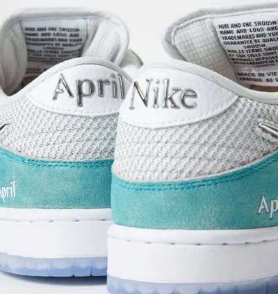Nike Sb Dunk X April Skateboards Low Pro - Racer Blue Metallic Shoes