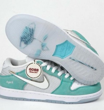 Nike Sb Dunk X April Skateboards Low Pro - Racer Blue Metallic Shoes