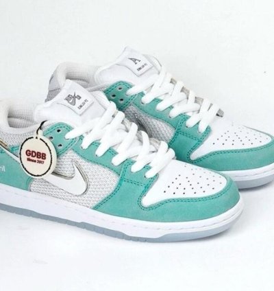 Nike Sb Dunk X April Skateboards Low Pro - Racer Blue Metallic Shoes