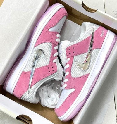 Nike Sb Dunk X April Skateboards Pink