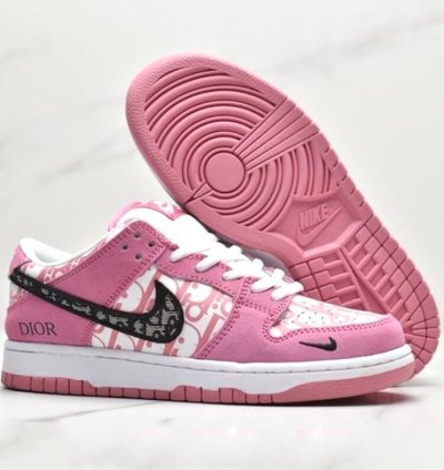 Dior Pink X Nike Sb Dunk Low Pro