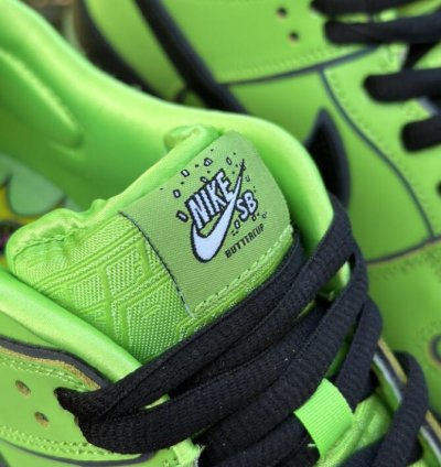 Nike Sb Dunk Low The Powerpuff Girls Green Buttercup Fz8319-3009