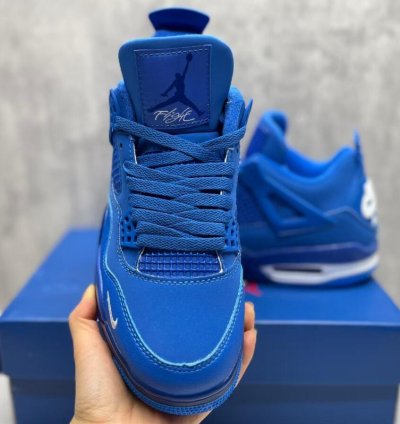 Nigel Sylvester X Jordan 4 Bike Air Blue