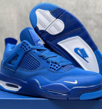 Nigel Sylvester X Jordan 4 Bike Air Blue