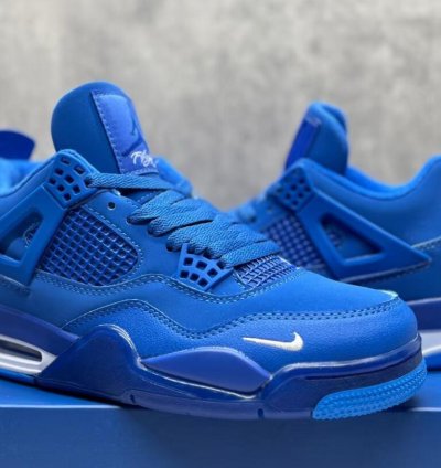 Nigel Sylvester X Jordan 4 Bike Air Blue