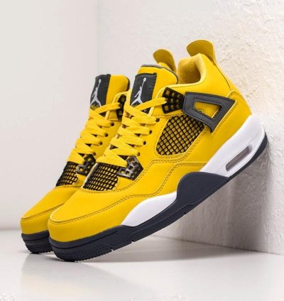 Nike Air Jordan 4 Retro Lightning Ct8527-700 Yellow Thunder