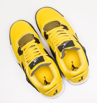 Nike Air Jordan 4 Retro Lightning Ct8527-700 Yellow Thunder