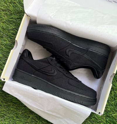 Nike X Stüssy Air Force 1 Low Black