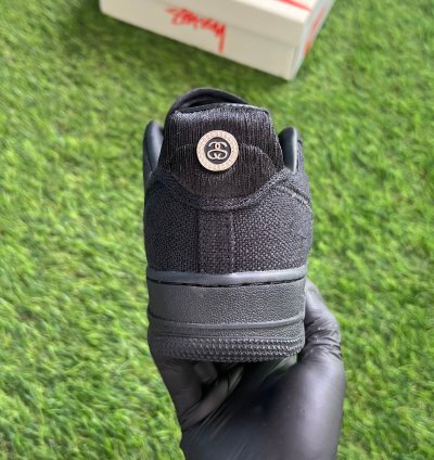 Nike X Stüssy Air Force 1 Low Black