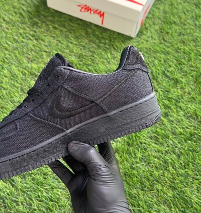 Nike X Stüssy Air Force 1 Low Black