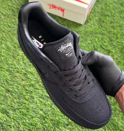 Nike X Stüssy Air Force 1 Low Black