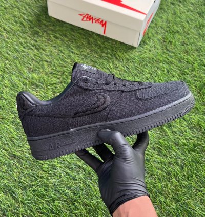Nike X Stüssy Air Force 1 Low Black