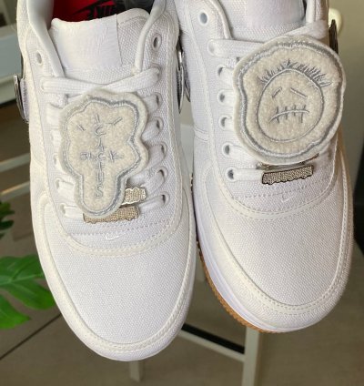 Travis Scott X Air Force 1 Low White