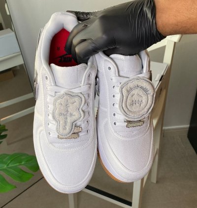 Travis Scott X Air Force 1 Low White