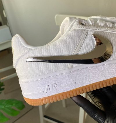Travis Scott X Air Force 1 Low White