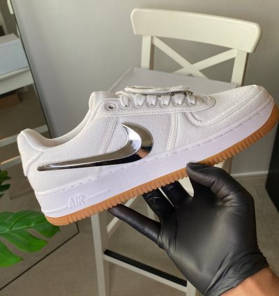 Travis Scott X Air Force 1 Low White