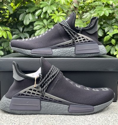 Pharrell Williams X Adidas Originals Nmd Human Race Triple Black