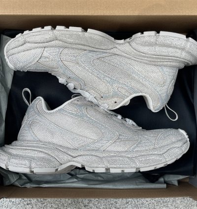 Balenciaga 3xl Sneaker Rhinestones Light Grey