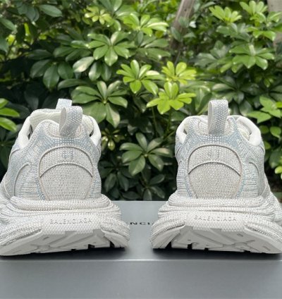 Balenciaga 3xl Sneaker Rhinestones Light Grey